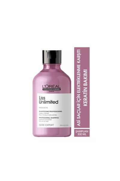 L'oreal Professionnel شامبو Expert Liss Unlimited - 300 مل مضاد للتجمد