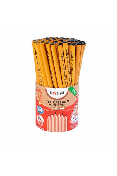 Fatih My First Pencil Jumbo Triangle Natural **72 Pieces