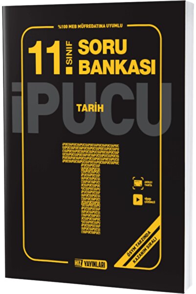Hız Yayınları 11. Sınıf Tarih Ipucu Soru Bankası