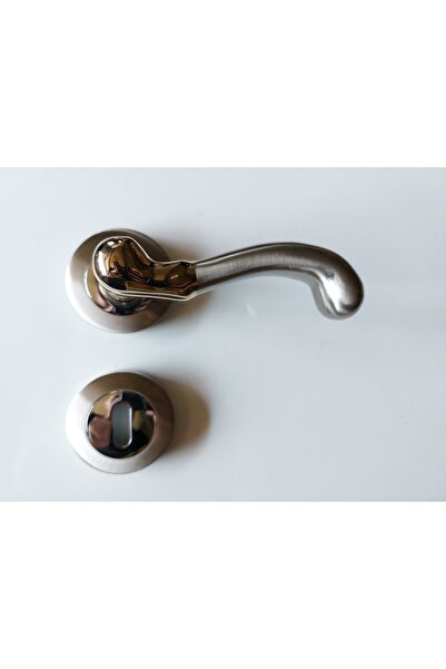 Siba Parma Oda Rozetli Lüks Kapı Kolu Takımı (pirinç Kol)