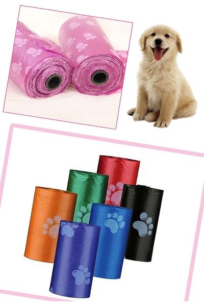 SARFEX 60 Dog Poop Bags - Set of 4