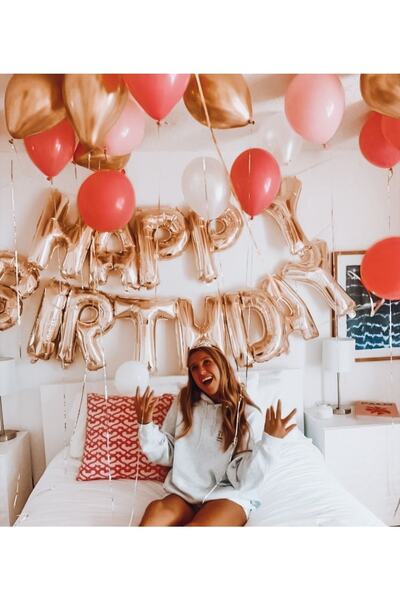 MFM Σετ μπαλόνια από αλουμινόχαρτο για πάρτι γενεθλίων