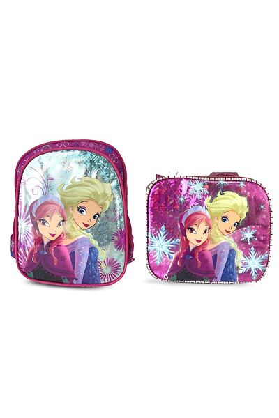 GENC DIJITAL BASKI Set genți Frozen Girls (5 bucăți)