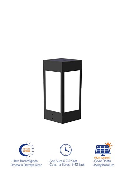 Forlife Fl-3231 10w 6500k Beyaz Solar Fonksiyonel Bahçe Armatürü