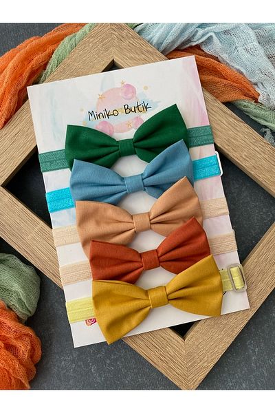 Miniko Butik Bow Tie for Boy Set of 5