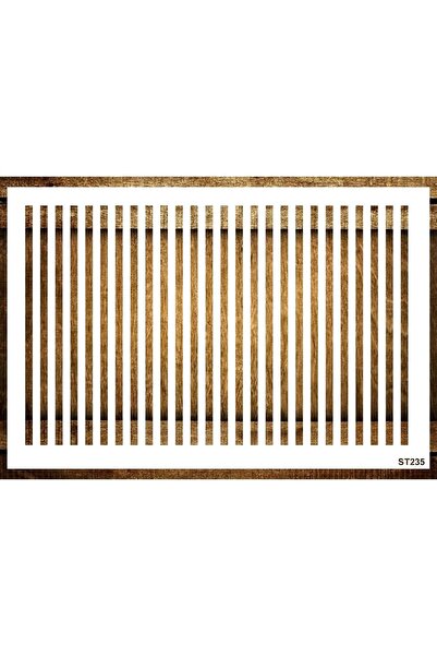 STENCİLTASARIM Cakes Stencil St235 Pasta, Kurabiye, Kek Süsleme Şablonları