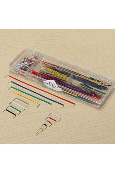 Genel Markalar Kutulu Kablo Seti 140 Parça 140 Adet Breadboard Jumper Kablo U...