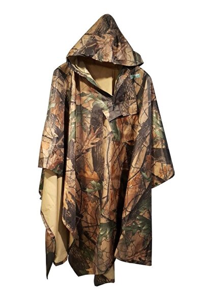 Freecamp Kamuflaj Panço Yağmurluk-kamuflaj