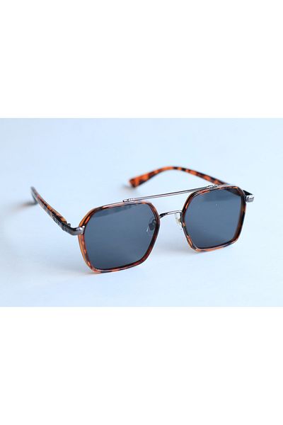 LOOKUP Unisex Sunglasses Uv 400 Protected New Fashion 2022 Leopard Frame Black Glass Vintage