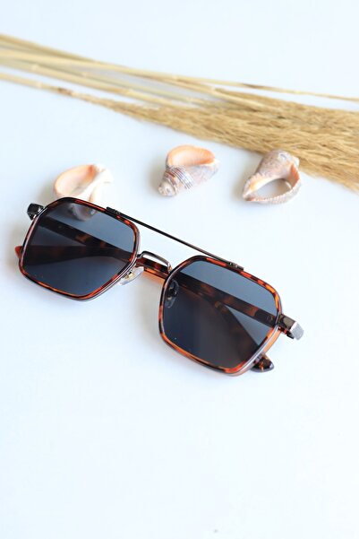 LOOKUP Unisex Sunglasses Uv 400 Protected New Fashion 2022 Leopard Frame Black Glass Vintage