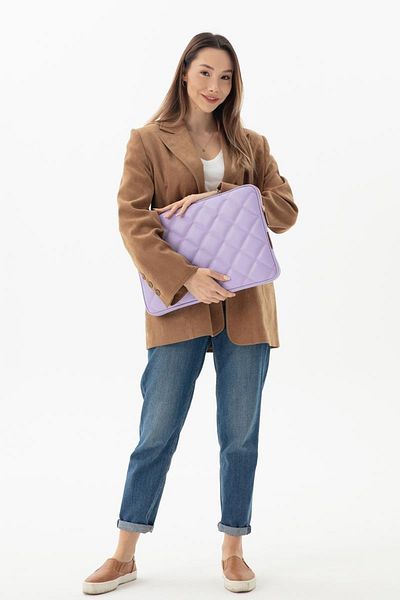 Başkent Çanta Galerisi 15.6'' and 16'' Quilted Leather Laptop Case