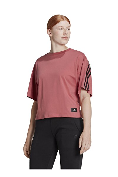 adidas Γυναίκες& # x27;s Κοντομάνικο μπλουζάκι με 3 ρίγες XS