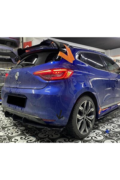HasAkman Renault Clio 5 Arka Flap Set Piona Black Plastik Uyumlu