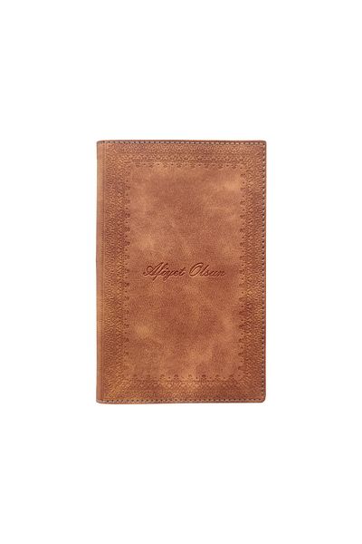 ankara menü (1 Piece) Leather Account Pad Box, with Change, Ticket Box, Color Options