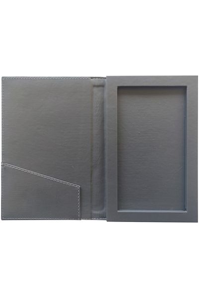 ankara menü (1 Piece) Leather Account Pad Box, with Change, Ticket Box, Color Options