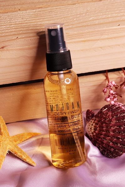 MUJGAN Makeup Fixative Yellow Packaging 60ml