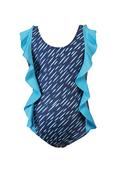 TESMAY Girl's Swimsuit Frilly New Season Polyamide Slim Fit Thin Lined Water Repellent