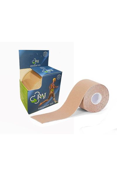 RAJ Tape Skin Color Kinesio Pain Patch 5 Meters X 5 Cm