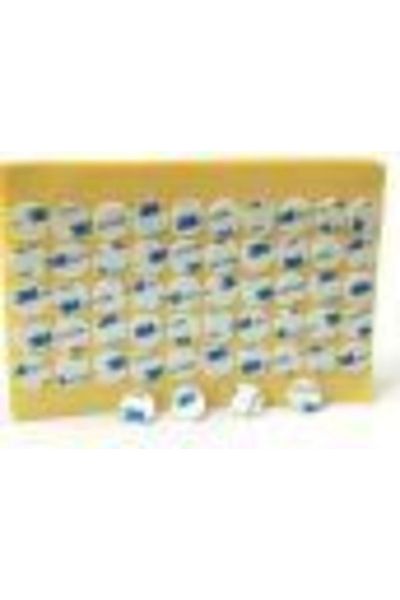 Hdg 250 Pieces Round Cut Double Sided Foam Tape 15 Mm Diameter - 3m Adhesive