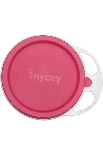 mycey Tcm06053 - طبق طعام بغطاء وردي