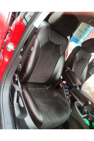 AKINCI Seat Leon 2006 2012 Arası Arka Sırt 2+1 Arka Sırt Kolcaksız Model Siya...