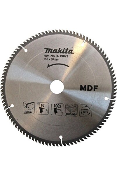 Makita D-19071 Elmas Daire Testere Bıçağı 254mm 100 Diş Ahşap Mdf