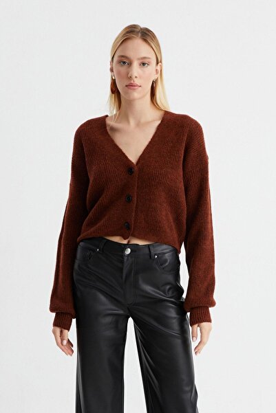 ALEXANDERGARDI Cardigan tricot cu nasturi cu decolteu în V (b22-5753)