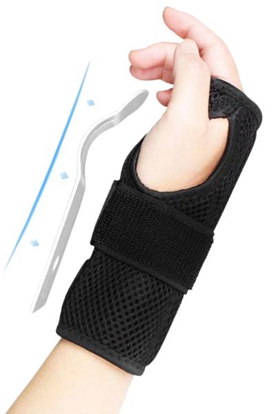 eryatex Lace Up Hand Wrist Brace with Thumb Support Thumb Stabilizer Carpal Tunnel Syndrome-right-left Hand