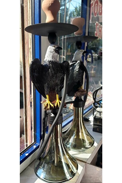 LUXURY Adela Büyük Boy Kartal Desen Nargile