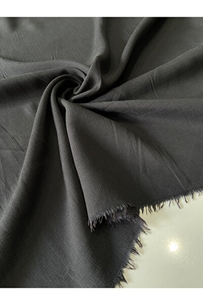 Kumaş sever Bambu Keten 1.sınıf Keten Antrasit Füme Renk