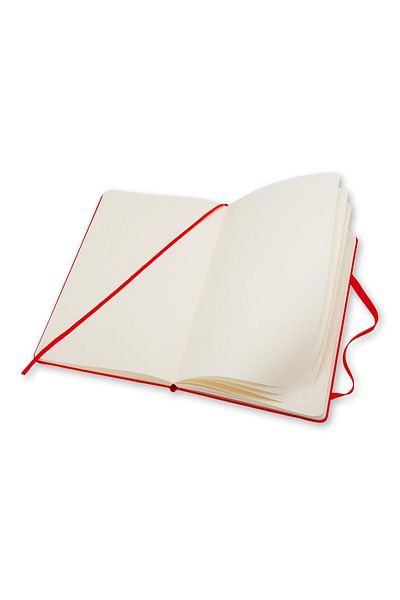 Moleskine Caiet simplu cu copertă rigidă de buzunar, roșu