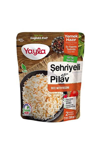 Yayla Yemek Hazır Şehriyeli Pirinç Pilavı 250 gr