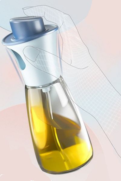 AYACO Estevia Urg 220 ml - Multi-Purpose Glass Bottle with Spray