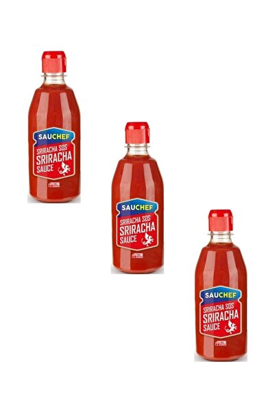 SAUCHEF Srıracha Sosu Pet 550 Gr X 3 Adet