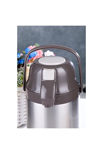 Cooker Stainless Double Layer Steel Thermos - 2.5 Liter Coffee Ckr2007