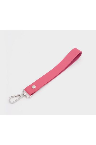 angel çanta aksesuar Un singur strat din piele artificială de culoare fuchsia, metal argintiu