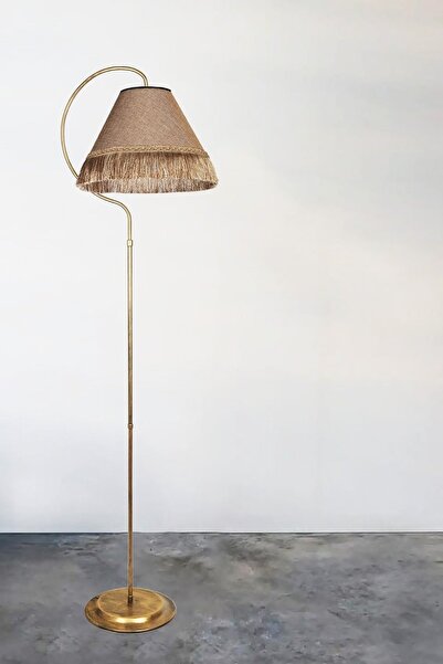 MG HOME Tasarım Püsküllü Tek Ayaklı Lambader