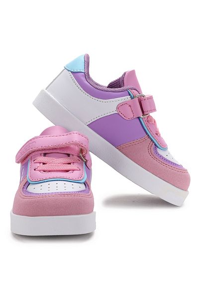 Vicco 313.21k.130 Sam Daily Lighted Velcro Girls/Boys Sports Shoes
