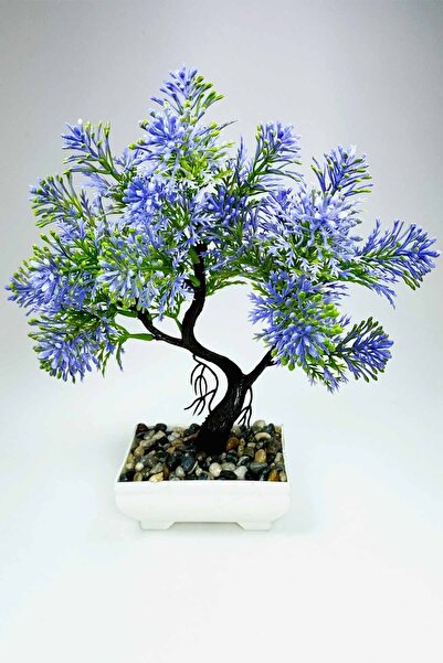 MenSak Arbore artificial Bonsai Crizantemă 25x20 cm