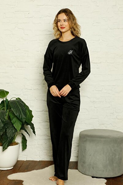 Farya Home Luxury Velvet Collection Silky Velvet Pajama Set