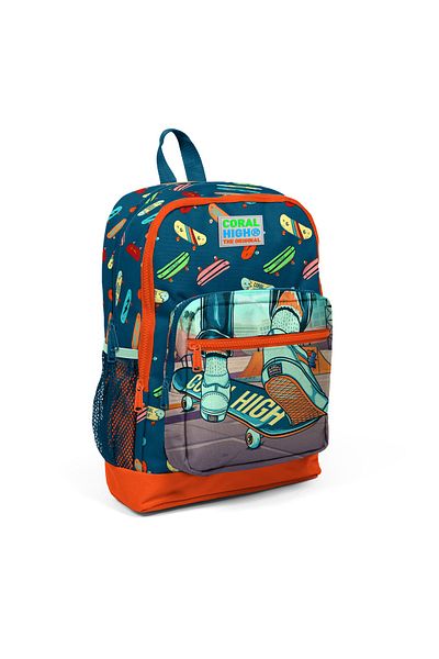 Yaygan Set de genți cu model Coral High Skateboard 23723
