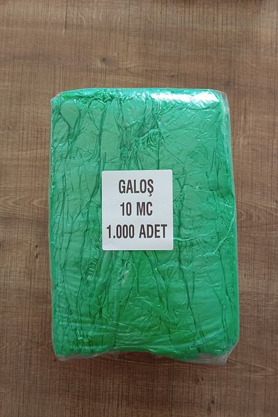 MAKSİMED Pastel Green Disposable Shoes - 1St Quality, 1000 Pieces