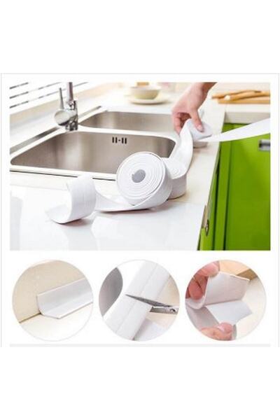 Kenpool Mutfak Banyo Aksesuarları Duş Banyosu Sızdırmazlık Şeridi Bant Kalafa...