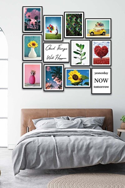 no77decor 12-частичен комплект за рисуване в модерен стил от MDF