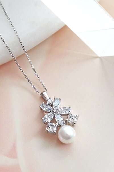 LOTUS JW Unutma Beni Çiçeği Kolye | 925 Ayar Gümüş Kolye