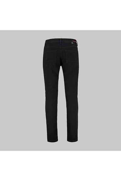 Sarar Συνέντευξη Midas Black Woven Slim Fit τζιν παντελόνι