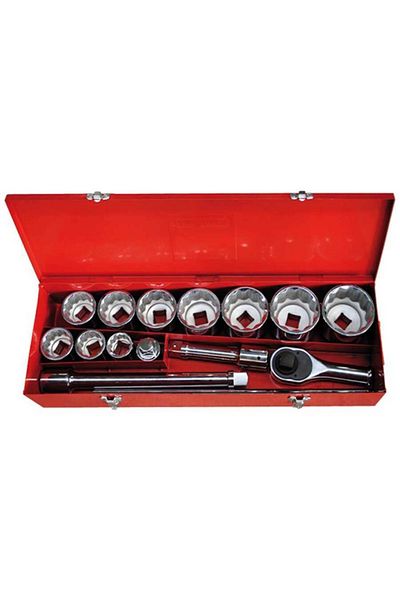 CETA FORM C40-15mh2 1'' Star 12 Corner Socket Set 15 Pieces