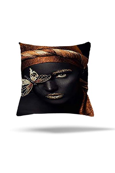 on the clouds Față de pernă cu fermoar ascuns cu model geometric african - Husă de pernă pentru scaun