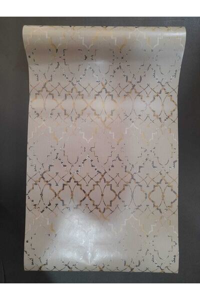 Oskar Modern Desenli Gold Duvar Kağıdı(5m2)