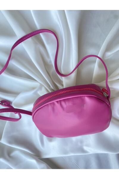 melecco Women's Fuchsia Mini Urban Crossbody and Adjustable Strap Shoulder Bag